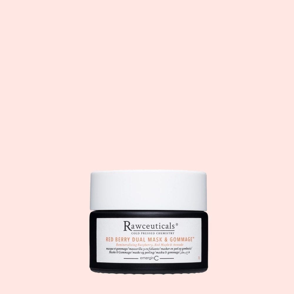 emerginC Rawceuticals RED BERRY DUAL MASK & GOMMAGE™